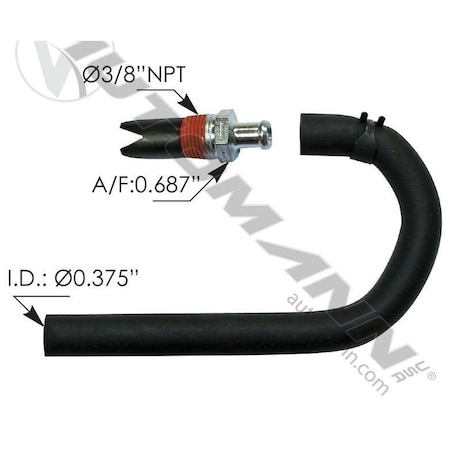 Automann BREATHER KIT, REAR DIFFERENTIAL 572.2902